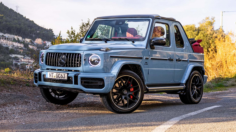 585-сильный Mercedes-AMG G 63 превратили в кабриолет за 1,2 млн евро. Ему приделали сзади мини-двери