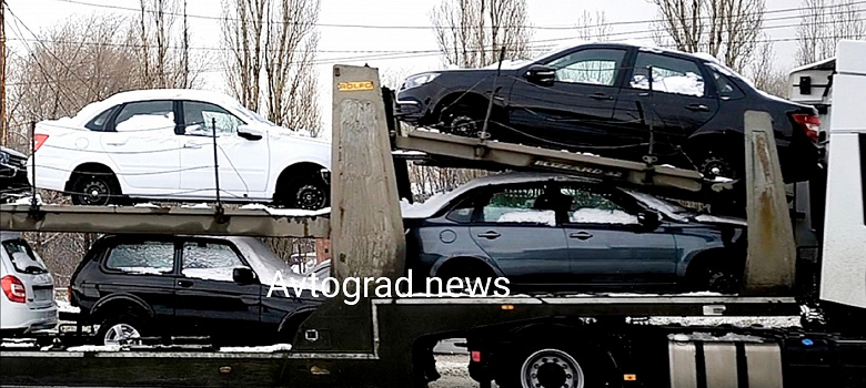 Lada Granta в новом цвете «Борнео» доставляются к дилерам