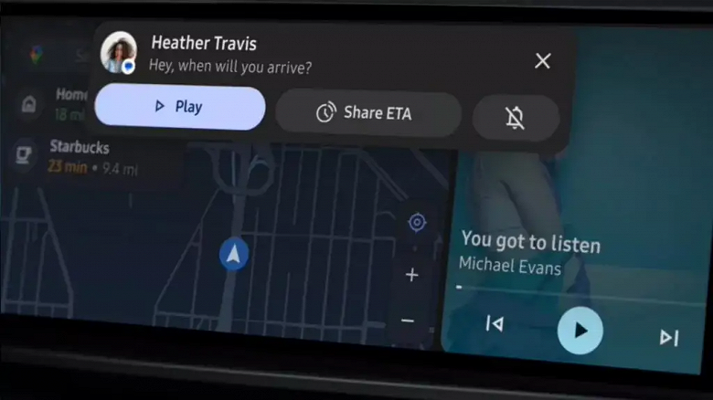 Google снова улучшила Android Auto: добавлены функции ИИ, синхронизация интерфейса со смартфоном будет более полной