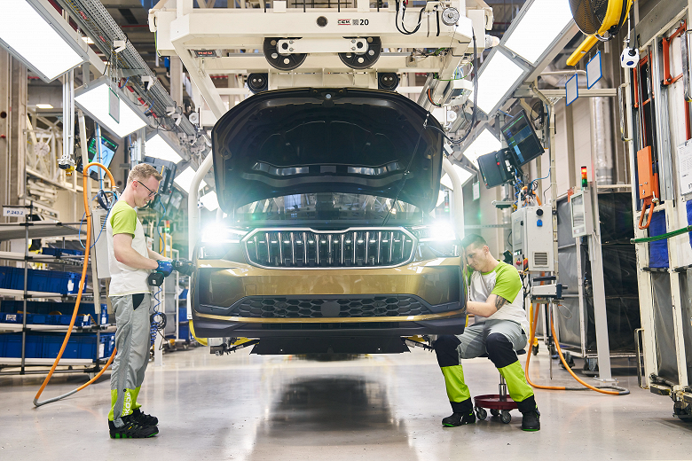 Началось производство нового Skoda Kodiaq: завод выпускает 410 машин в день