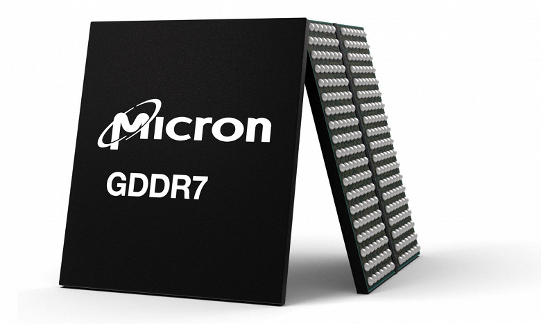 Даже у GeForce RTX 5090 ещё не будет такой памяти? Micron показала GDDR7 с частотой 32 ГГц 