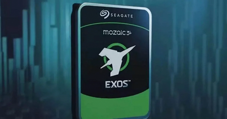 Представлен жёсткий диск Seagate Exos ёмкостью 30 ТБ с технологией Mozaic 3+. На подходе модели 50 ТБ+