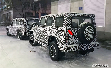 «Китайский УАЗ» BAW BJ212 полностью избавится от советских корней. В Китае засняли внедорожник нового поколения