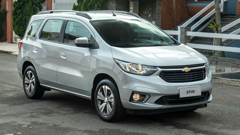 Представлен Chevrolet Spin 2025