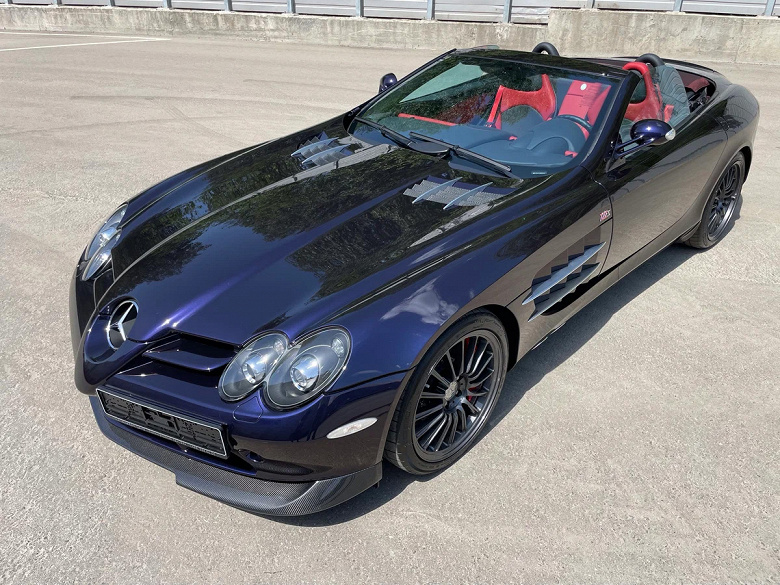 Редчайший родстер Mercedes-Benz SLR McLaren 720 S выставили на продажу в России за 100 миллионов рублей. Таких машин было выпущено всего 150