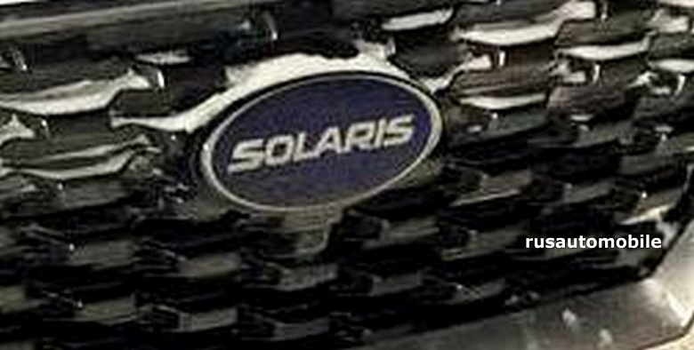 Solaris вместо Hyundai. Первое фото новой эмблемы для заново выпускаемых в России Hyundai Solaris и Creta