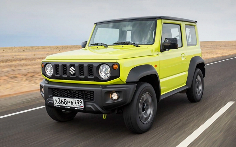 В Россию привезли партию новых Suzuki Jimny: цены заметно поменялись