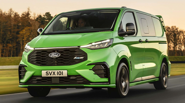 Представлен крутой Ford Transit мощностью 281 л.с.