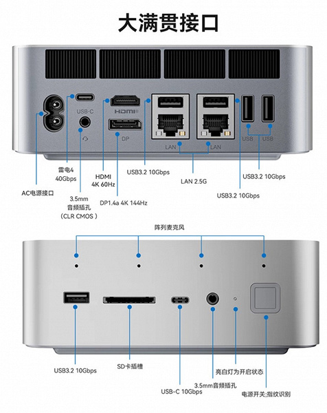 Уникальный мини-ПК с Wi-Fi 7, полноценным слотом PCIe x8, большим набором портов, Core Ultra и всего от 670 долларов. В продажу поступил Beelink GTi14 Ultra