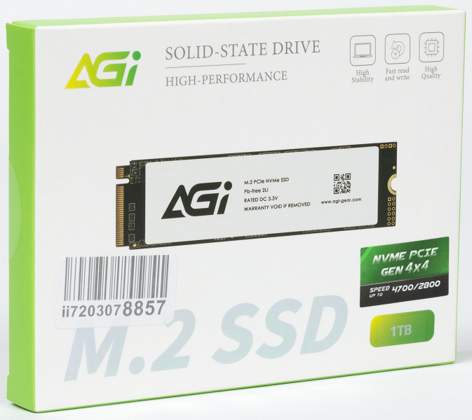 Тестирование бюджетного SSD AGI AI818 1 ТБ на новом контроллере Realtek RTS5772 (PCIe Gen4)