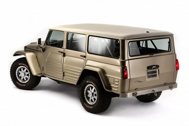 Toyota отреставрировала необычный Retro Cruiser, собранный из Land Cruiser FJ45 и Land Cruiser 100