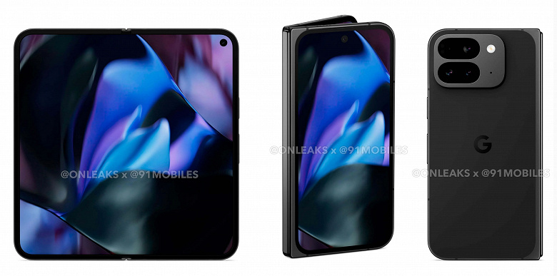 Так выглядит аналог Honor Magic V3, Xiaomi Mix Fold 4 и Samsung Galaxy Z Fold6 от Google. Рендеры и характеристики Google Pixel 9 Pro Fold