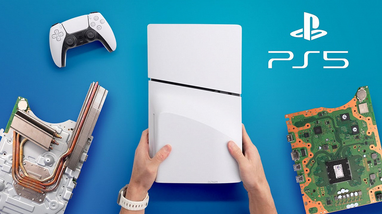 Первая разборка Sony PlayStation 5 Slim показала, что внутри уменьшенной приставки