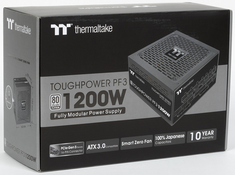 Обзор блока питания Thermaltake Toughpower PF3 1200W