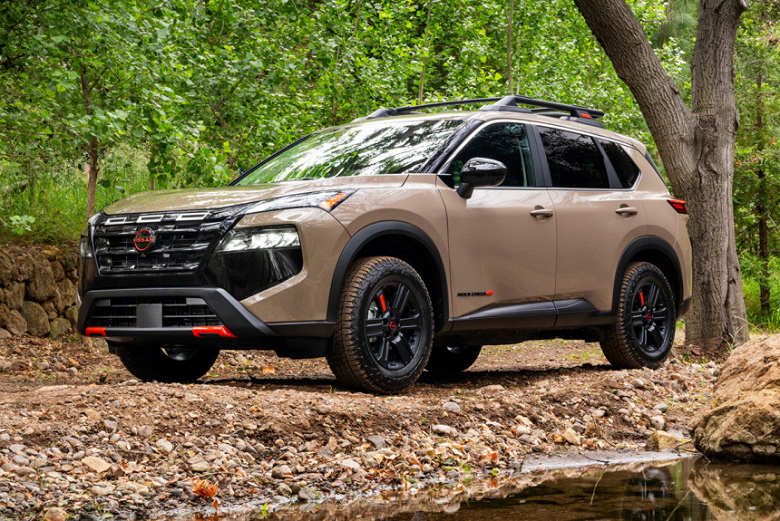 Представлен внедорожник с адаптивной подвеской Nissan Rogue Rock Creek