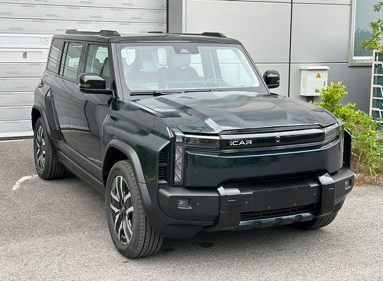 Брутальный внедорожник Chery с новым дизайном и отличной динамикой iCar 03T показали вживую