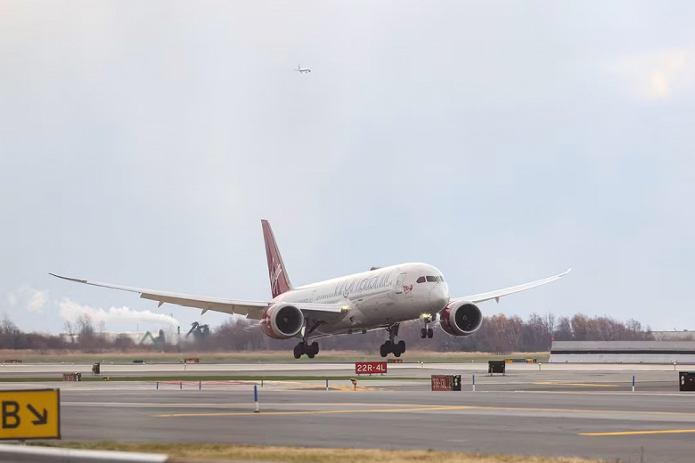 Virgin Boeing 787 с двигателями Rolls-Royce Trent 1000 совершил первый в истории дальний перелёт с использованием экологически чистого авиационного топлива