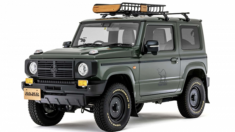 Представлен Suzuki Jimny в стиле раллийного Mercedes-Benz G-класс