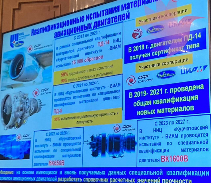 Серийный SJ-100, вероятно, не взлетит в 2023 году. ВИАМ планирует завершить специальные сертификационные испытания материалов для двигателя ПД-8 лишь в 2024 году