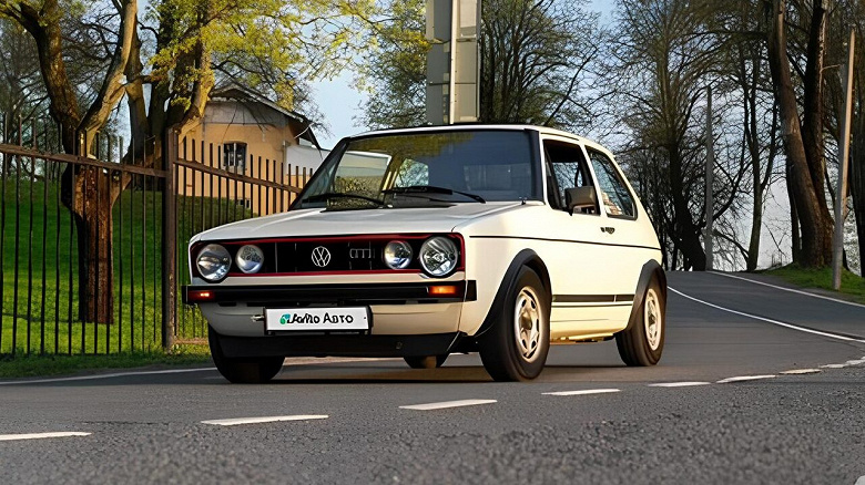 В России продают раритетный Volkswagen Golf GTI MK1 1981 года выпуска