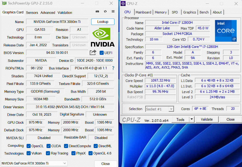 Будьте осторожны при покупке GeForce RTX 3080 Ti. На рынке появились мобильные адаптеры, переделанные в настольные