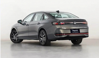 Тот же Volkswagen Passat B9, но в кузове седан: новейший Volkswagen Magotan 2024 показали вживую внутри и снаружи