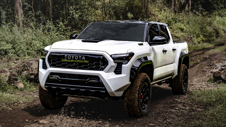 Представлена Toyota Tacoma 2024. По-прежнему дешевый пикап стал мощнее и безопаснее