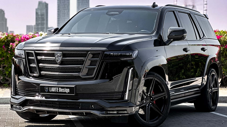 Обвес по цене очень хорошей машины. Представлен Cadillac Escalade от Larte Design 