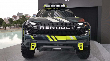 Представлен брутальный пикап Renault Niagara на платформе нового Duster. Эту машину запустят в серию