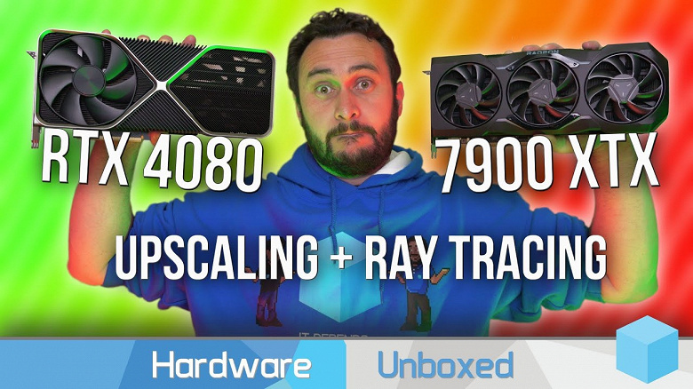 Radeon RX 7900 XTX против GeForce RTX 4080 с трассировкой, без неё, с DLSS/FSR и без них. Объёмный новый тест расставляет всё по местам