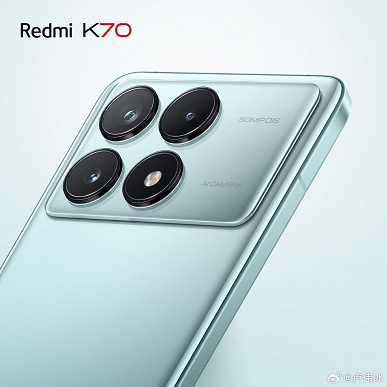 Redmi K70 впервые показали в совершенно новых цветах