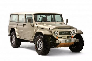 Toyota отреставрировала необычный Retro Cruiser, собранный из Land Cruiser FJ45 и Land Cruiser 100