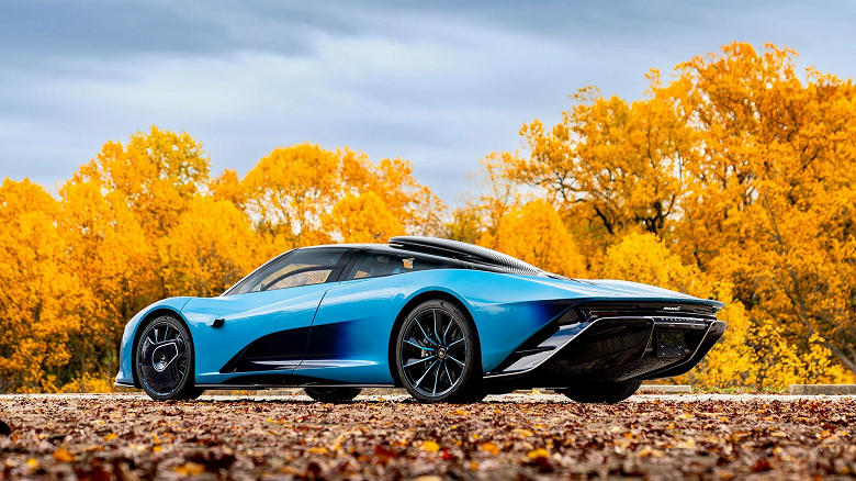 Более 400 км/ч и 1036 л.с. — уникальный McLaren Speedtail продадут на аукционе