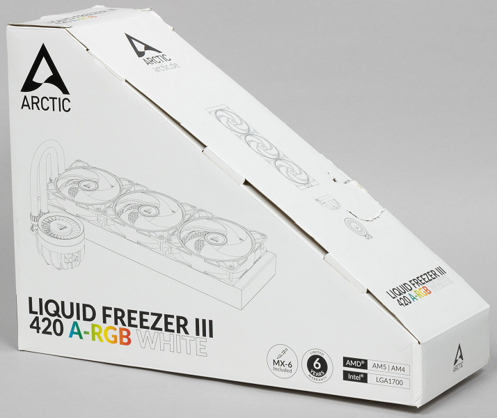 Обзор системы жидкостного охлаждения Arctic Liquid Freezer III 420 A-RGB White