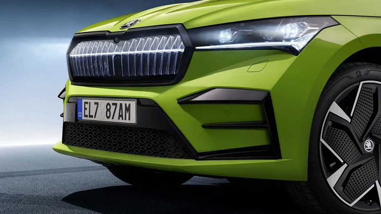 Кроссовер Skoda Enyaq RS стал мощнее, запас хода тоже увеличился