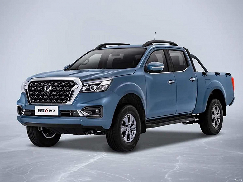 Китайский клон Nissan Navara с полным приводом — всего 16 тыс. долларов. Представлен Nissan Rich 6 Pro