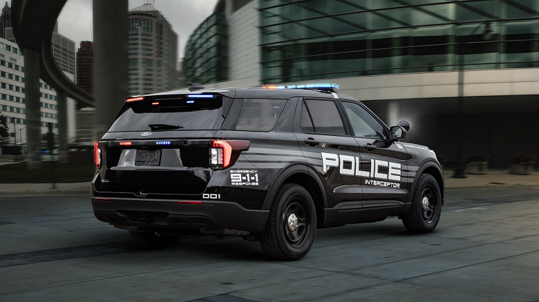 Представлен Ford Police Interceptor 2025: самая продаваемая полицейская машина в США обновилась