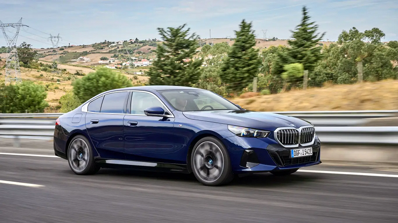 Представлен бесшумный BMW 5-Series 2025. Он же BMW i5 2025