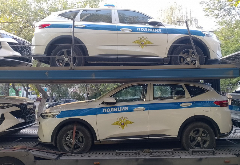 Полиция РФ пересаживается на Haval F7 тульского производства