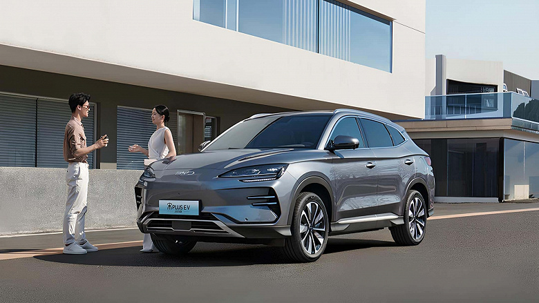 Представлен BYD Song Plus EV 2025: в максимальной комплектации гораздо дешевле, чем раньше