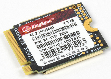 Тестирование компактного SSD KingSpec XF-1TB 2230 1 ТБ на контроллере Maxio MAP1602