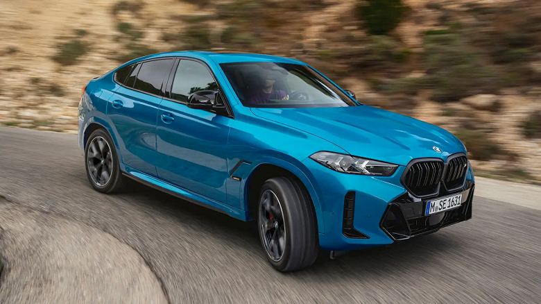 Новый BMW X6 2024 предлагают в России со скидкой 2 млн рублей