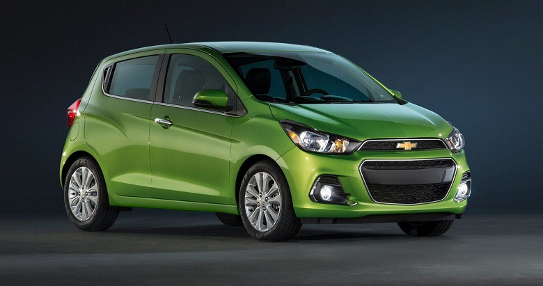 В Россию привезли партию недорогих Chevrolet Spark