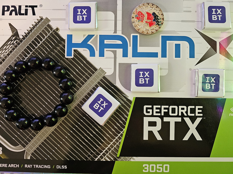 Обзор видеокарты Palit GeForce RTX 3050 KalmX (6 ГБ) с пассивным охлаждением