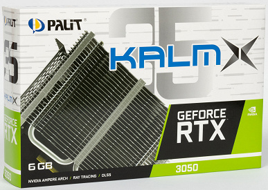 Обзор видеокарты Palit GeForce RTX 3050 KalmX (6 ГБ) с пассивным охлаждением