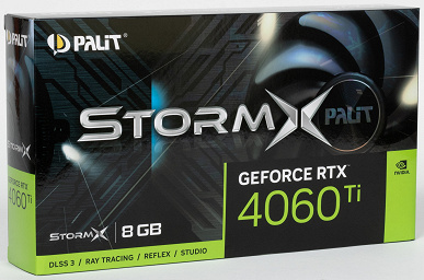 Обзор видеокарты Palit GeForce RTX 4060 Ti StormX (8 ГБ)