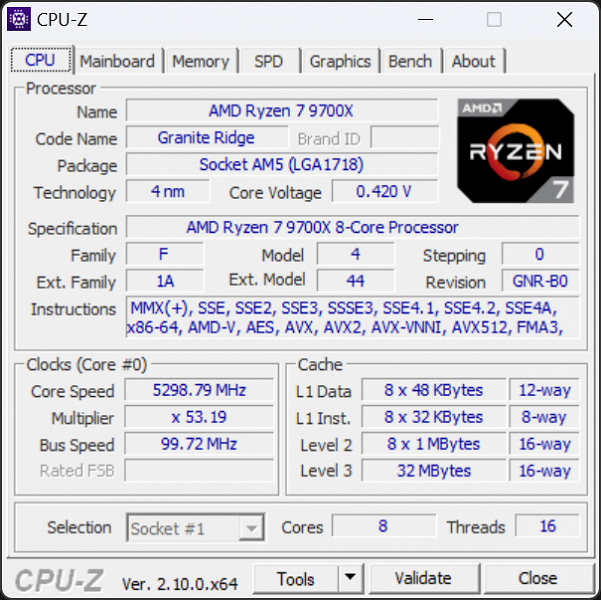 Тестирование процессора AMD Ryzen 7 9700X для платформы АМ5