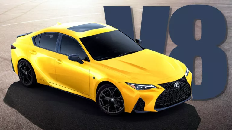 Представлен Lexus IS 2025 с двигателем V8