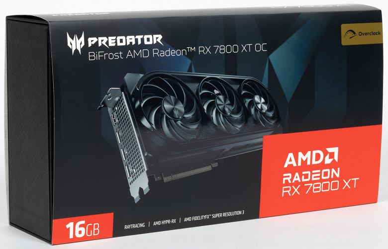 Обзор видеокарты Acer Predator Bifrost AMD Radeon RX 7800 XT OC (16 ГБ)