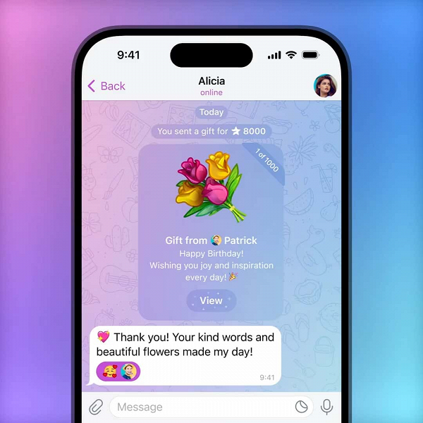 Большое обновление Telegram: подарки, платформа для отправки кодов и многое другое